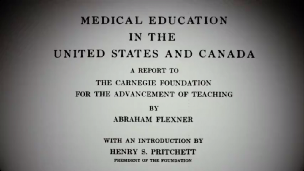 Medical Education In The United States And Canada A Report to The Carnegie Foundation for the advancement of teaching Screenshot From The Plandemic InDoctorNation Documentary Film