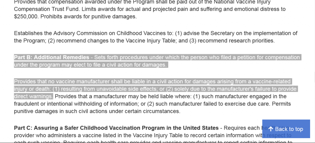 H.R.5546 - National Childhood Vaccine Injury Act of 1986 Screenshot From The Web